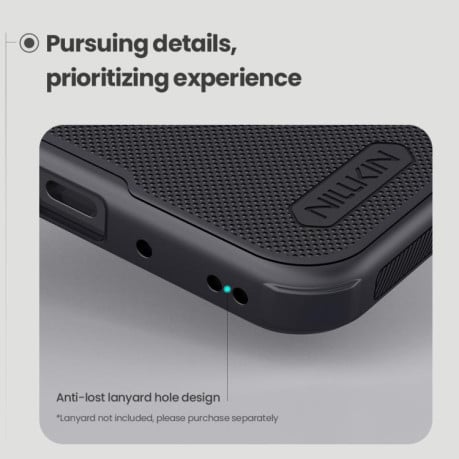 Протиударний чохол NILLKIN Frosted Shield Pro з MagSafe на Samsung Galaxy A17 5G - чорний