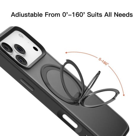 Чохол Mutural Armor Series MagSafe Magnetic Holder на iPhone 17 Pro - чорний