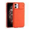 Чехол Sliding Camera на iPhone 11 - оранжевый