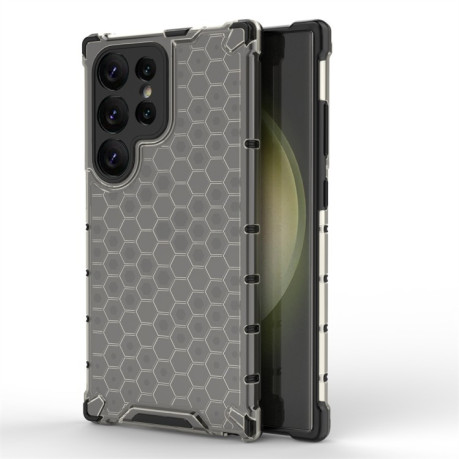 Противоударный чехол Honeycomb на For Samsung Galaxy S24 Ultra 5G - черный