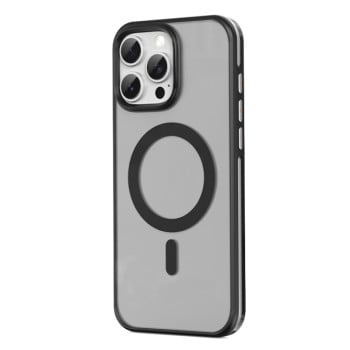 Противоударный чехол Mutural Airbag Anti-fall MagSafe Magnetic на iPhone 16 Pro Max - черный