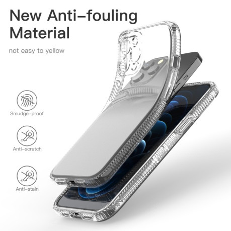 Противоударный чехол Airbag для iPhone 12 Pro Max - прозрачный