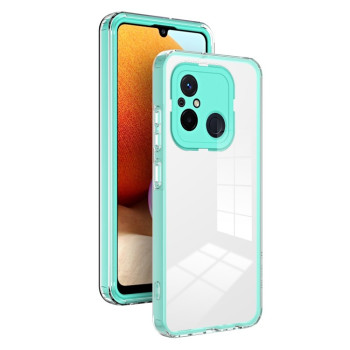 Протиударний чохол 3 in 1 Clear для Xiaomi Redmi Poco C55/Redmi 12C/11A- зелений