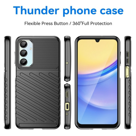 Противоударный чехол Thunderbolt на Samsung Galaxy A26 5G - черный