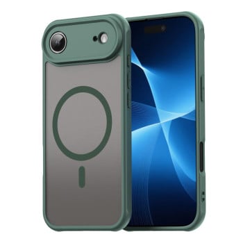 Чохол Fan Dun Series гібрид Frosted з Magsafe на iPhone Air - зелений