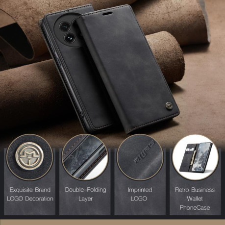 Чохол-книжка CaseMe-013 Multifunctional на OnePlus 13 - чорний