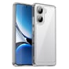 Противоударный чехол  Colorful Acrylic Series с цветной силиконовой боковиной на Xiaomi Poco X7 Pro - прозрачный