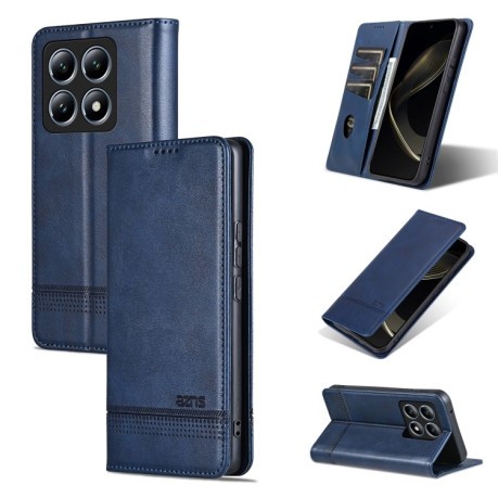 Чохол-книжка AZNS Magnetic Calf на Xiaomi 14T Pro - синій