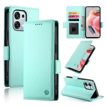 Чехол-книжка Side Buckle Magnetic Frosted Leather на OPPO A6 Pro 4G / 5G Global / F31 5G — мятный