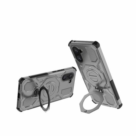 Противоударный чехол J-20 Solid Color MagSafe Magnetic на OnePlus Ace 5 Racing 5G / Nord CE5 - серый
