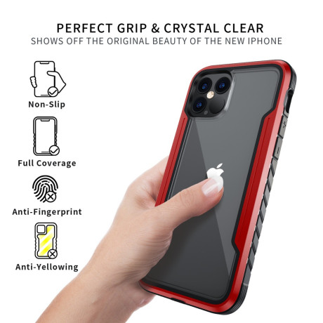 Противоударный чехол X-Fitted  X-FIGHTER  Plus Version для iPhone 12 mini-red