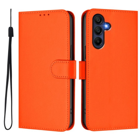 Чохол-книжка Skin Feel S-type  для Samsung Galaxy A26 5G - помаранчевий