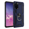 Противоударный чехол HMC 360 Degree Rotating Holder на Samsung Galaxy S20-синий