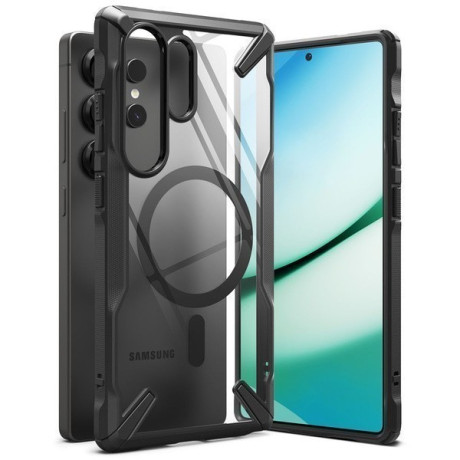 Оригинальный чехол Ringke Fusion X MagSafe для Samsung Galaxy S25 Ultra - Black