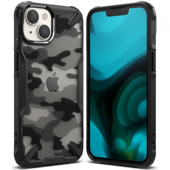 Оригінальний чохол Ringke Fusion X Design на iPhone 14 Plus - Camo Black