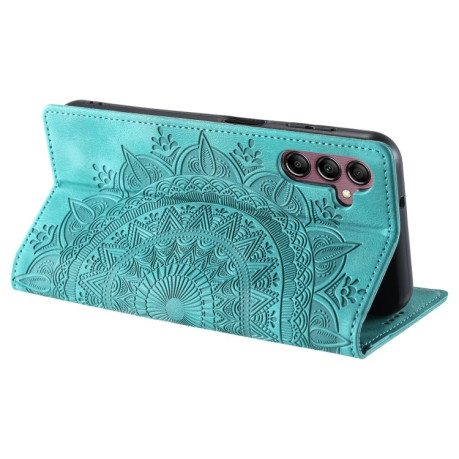 Чохол-книжка Totem Embossed Magnetic Leather для Samsung Galaxy A16 5G - зелений