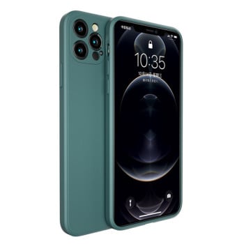 Силиконовый чехол Benks Silicone Case для iPhone 12 Pro - зеленый