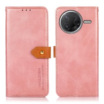 Чохол-книжка KHAZNEH Cowhide Texture на Xiaomi Poco F7 Pro / F7 Ultra Global - золото