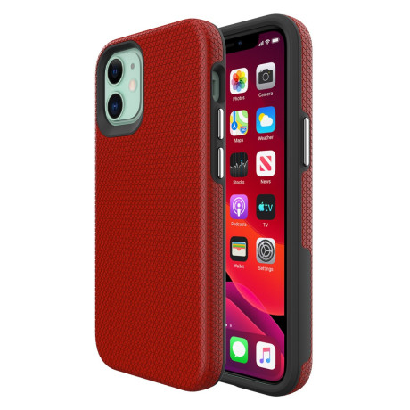 Протиударний чохол X-Fitted Bis-one для iPhone 12 / iPhone 12 Pro-червоний