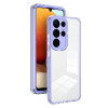 Противоударный чехол Clear Color Frame для Samsung Galaxy S23 Ultra 5G - фиолетовый