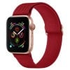 Ремешок Polyester Nylon для Apple Watch Ultra 49mm /45mm/44mm/42mm - винно-красный