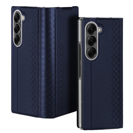 Чехол-книжка DUX DUCIS Bril Series на  Samsung Galaxy Fold 7 5G - синий