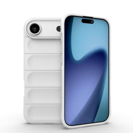 Силиконовый чехол Magic Flannel для iPhone Air - белый