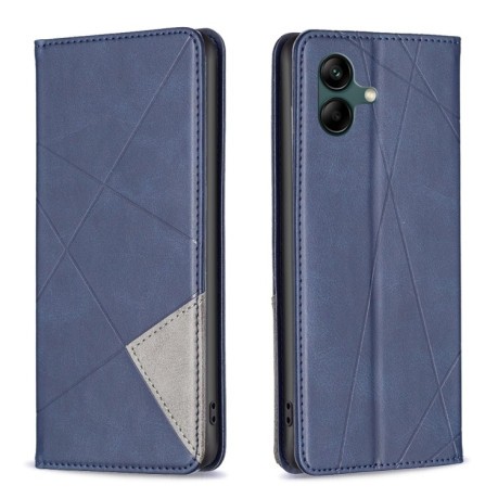Чехол-книжка Rhombus Texture для Samsung Galaxy A05 - синий