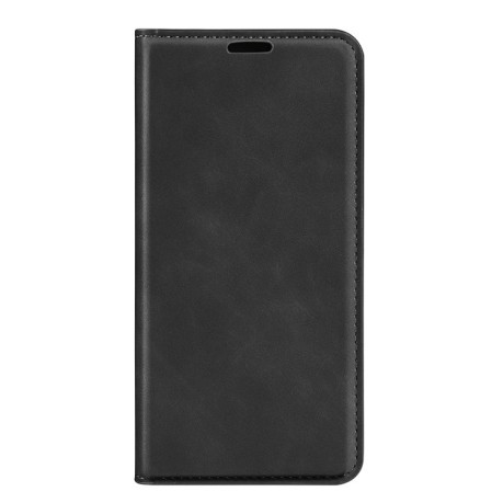 Чехол-книжка Retro Skin Feel Business Magnetic на OnePlus Ace / 10R - черный
