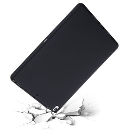 Противоударный чехол Solid Color Liquid Silicone для iPad 10.2 2019/2020/2021 / Pro 10.5 / Air 10.5 - черный