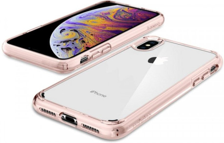 Оригинальный чехол Spigen Ultra Hybrid для IPhone Xs Max Rose Crystal