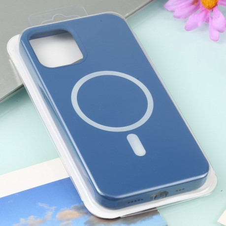 Протиударний чохол Nano Silicone (Magsafe) для iPhone 13 mini - синій