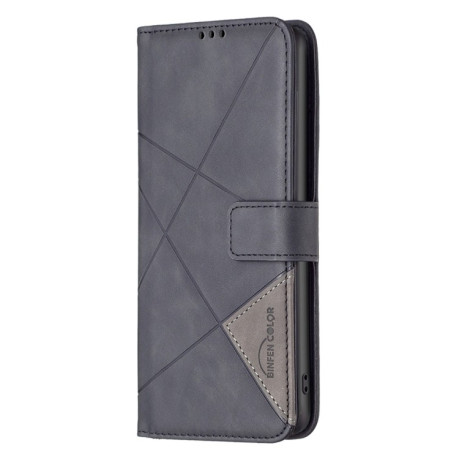 Чехол-книжка Rhombus Texture для Samsung Galaxy A56 5G - черный