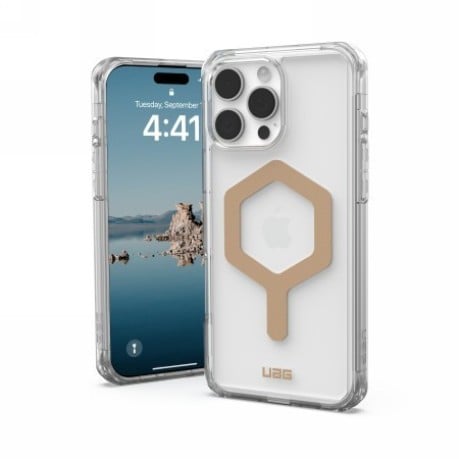 Оригінальний чохол UAG Plyo Magsafe для iPhone 16 Max - Gold