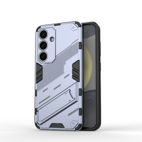 Протиударний чохол Punk Armor для Samsung Galaxy S25 5G - сірий