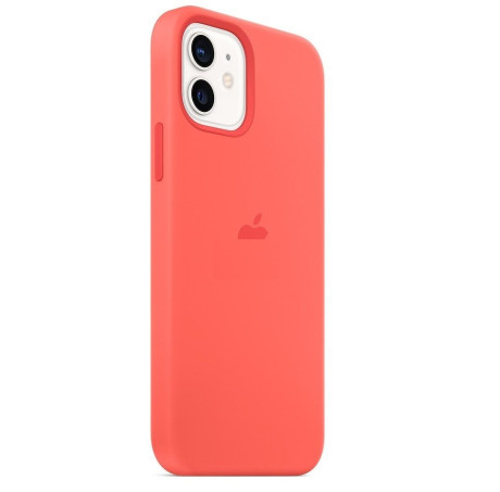 Силиконовый чехол Silicone Case Pink Citrus на iPhone 12 mini (без MagSafe) - премиальное качество