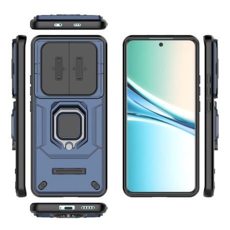 Протиударний чохол Sliding Camshield на Xiaomi Redmi Note 15 4G / 5G /Poco M8 164mm — синій