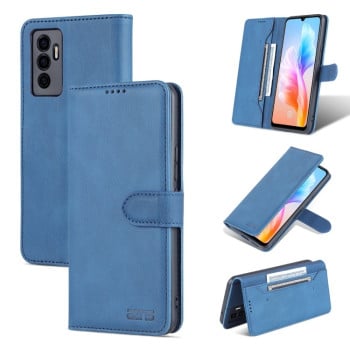 Чехол-книжка AZNS Dream II Skin Feel Horizontal Flip Leather для Vivo S10e / V23e 5G - синий