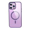 Противоударный чехол Crystal Clear Series (Magsafe) для iPhone 14/13 - фиолетовый