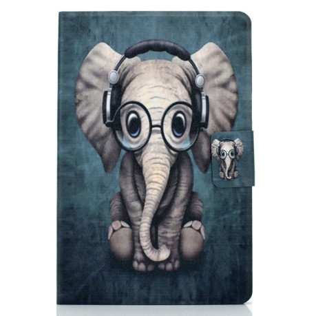 Чохол-книжка Colored Drawing на iPad 9/8/7 10.2 (2019/2020/2021) -Elephant