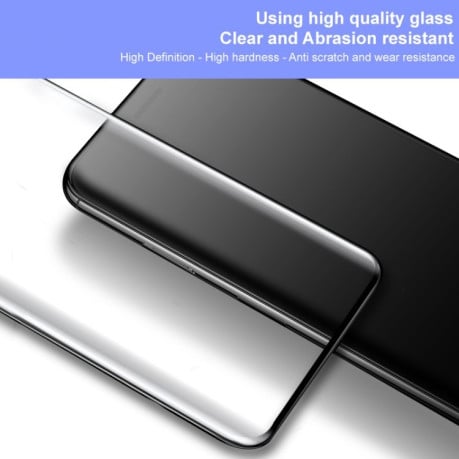 Захисне скло imak 3D Curved Full Screen Tempered Glass Film для OnePlus 10 Pro 5G- прозорі