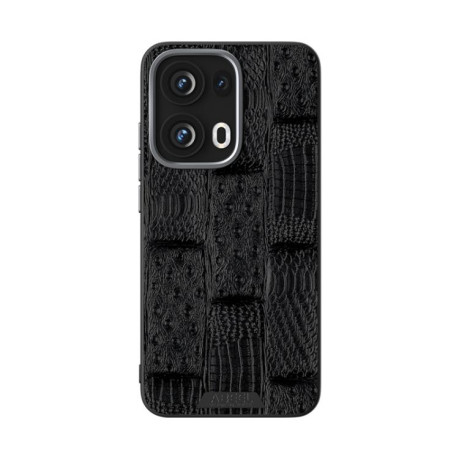 Ультратонкий чехол ABEEL 6D Micro Relief MagSafe Magnetic на OPPO Reno13 Pro - черный