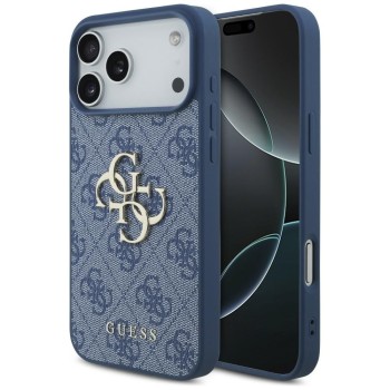 Оригінальний чохол Guess 4G Big Logo на iPhone 17 Pro Max / 18 Pro Max - Blue