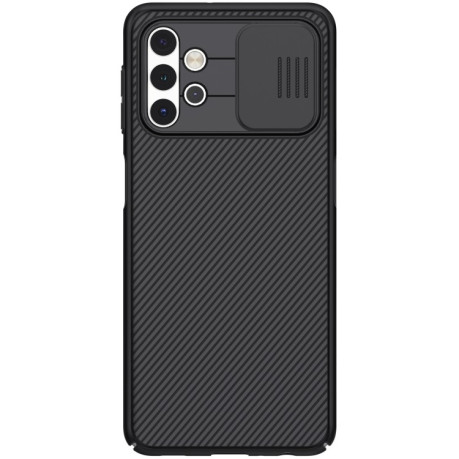 Протиударний чохол NILLKIN Black Mirror Series на Samsung Galaxy A32 5G-чорний