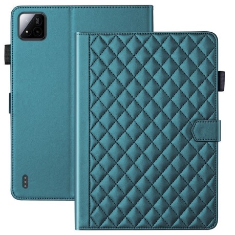Чохол-книжка Rhombus Lattice Leather для Xiaomi Pad 7/7 Pro - зелений