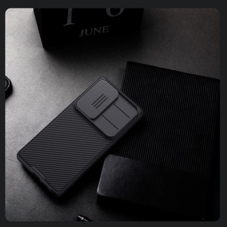 Противоударный чехол NILLKIN Black Mirror Series на Samsung Galaxy S25 Ultra 5G - черный