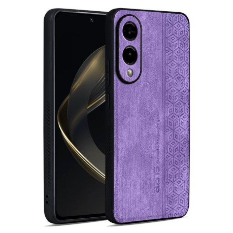 Противоударный чехол AZNS 3D Skin Feel для Samsung Galaxy S25 Edge 5G - фиолетовый