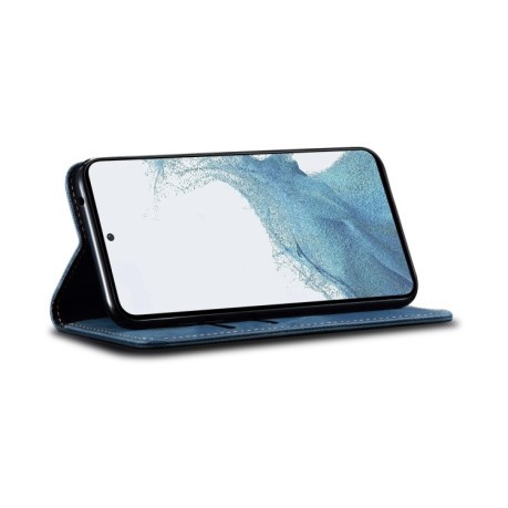 Чехол книжка Denim Texture Casual Style на Samsung Galaxy A54 5G - синий