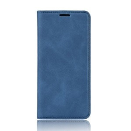 Чехол-книжка Retro-skin Business Magnetic на Samsung Galaxy M01-синий