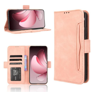 Чохол-книжка Skin Feel Calf на OPPO Reno13 Pro 5G Global - рожевий